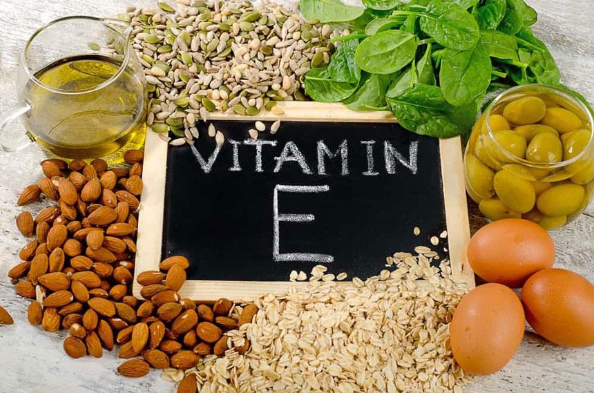 Giảm nếp nhăn với vitamin E